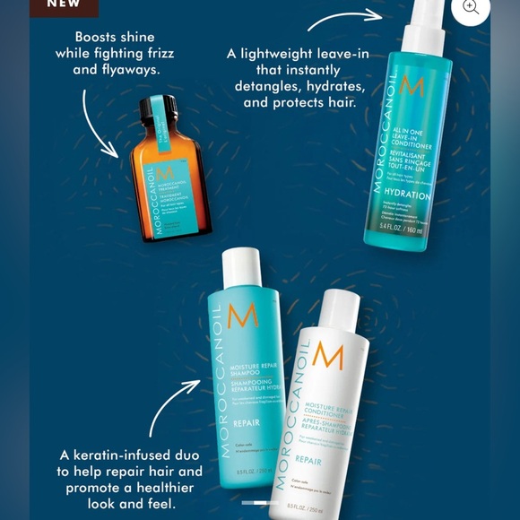 Moroccanoil Repair Shampoo, Conditioner, Leavein Conditioner & Original Treatmen - Picture 5 of 5